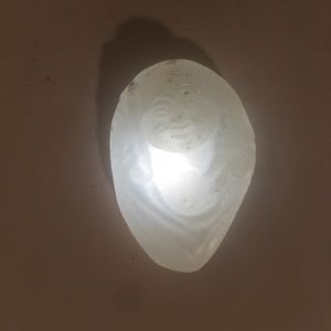 Budda Faux Jade Amulet Hand Carved